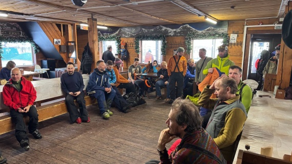 Процедура награждения во фрирайд-чиллауте